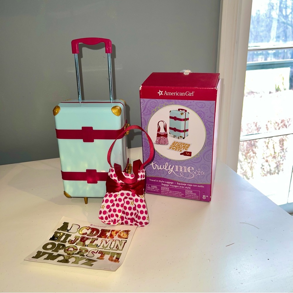 American Girl Truly Me Travel in Style Luggage Set
